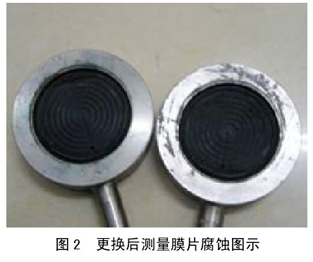 双法兰液位计膜片2