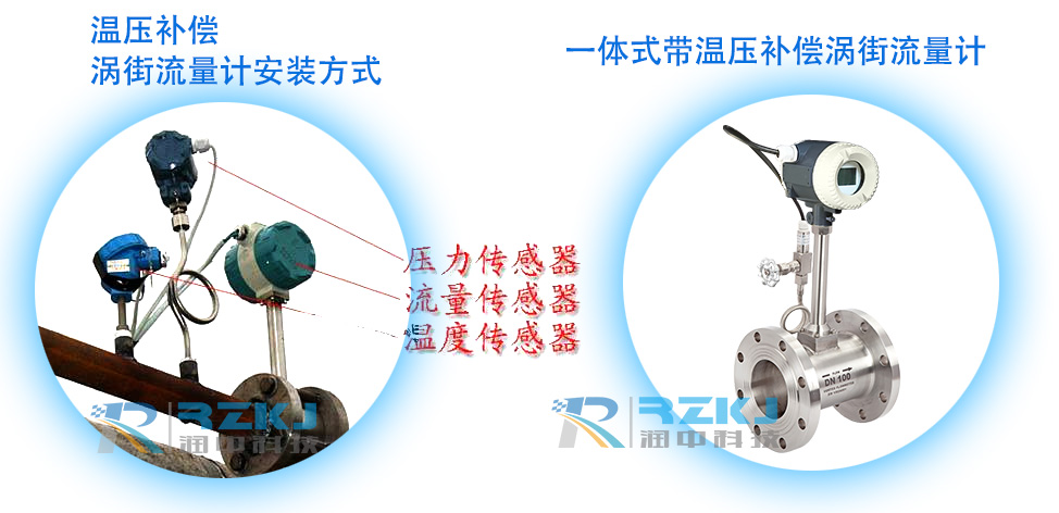温压补偿涡街流量计