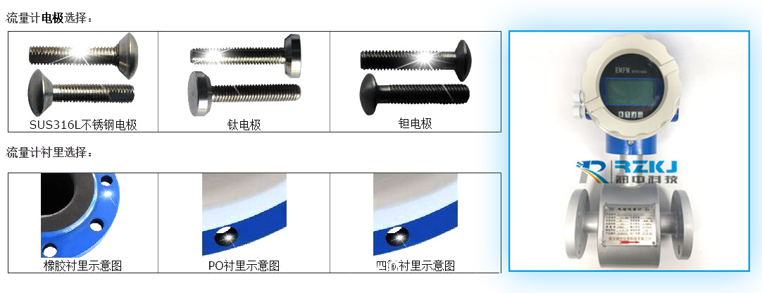 电磁流量计电极